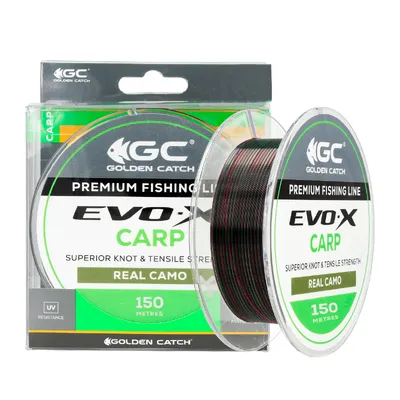 Волосінь GC EVO-X Carp 150м Real Camo 0.309мм