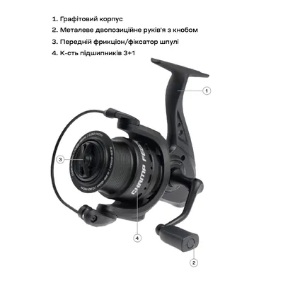 Котушка Brain Champ Feeder 5000 3+1BB 4.8:1