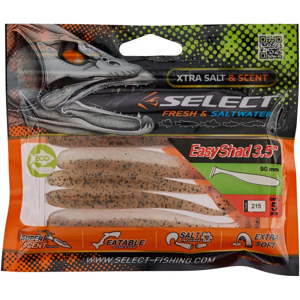 Силікон Select Easy Shad 3.5 #215 (5 шт/уп)