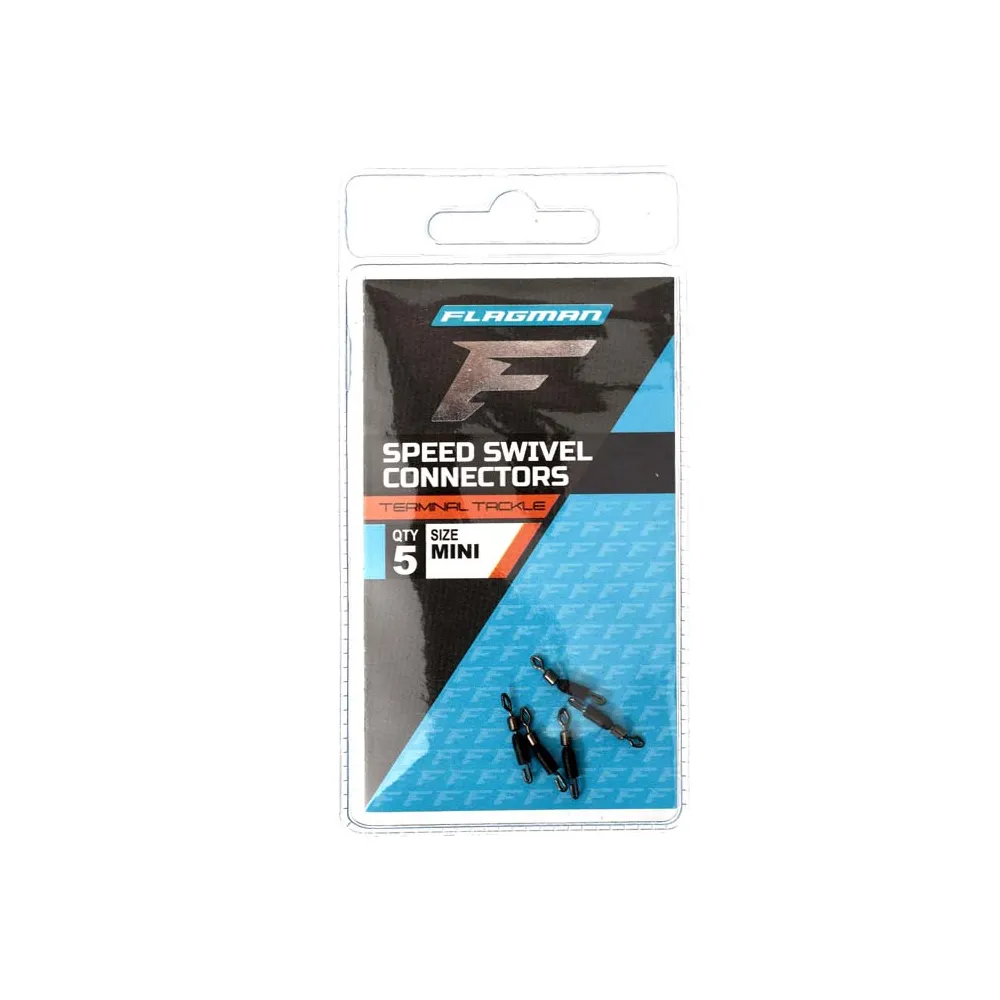 Конектор для повiдця швидкозмiнний Flagman Speed Swivel Connectors Mini