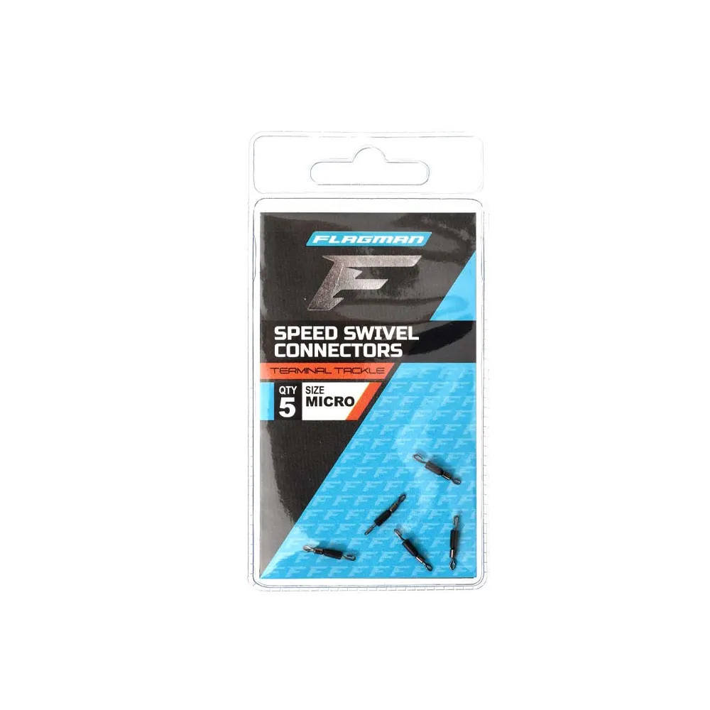 Конектор для повiдця швидкозмiнний Flagman Speed Swivel Connectors Micro