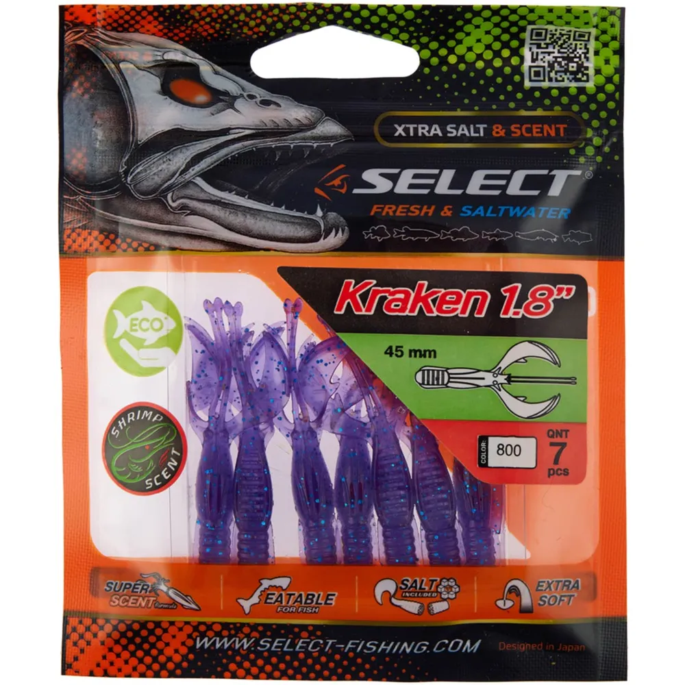 Силікон Select Kraken 1.8 #800 (7 шт/уп)