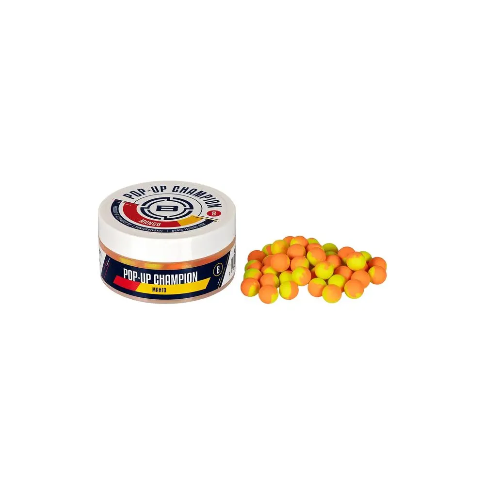 Бойли Brain Champion Pop-Up Mango (Манго) 10mm 34g