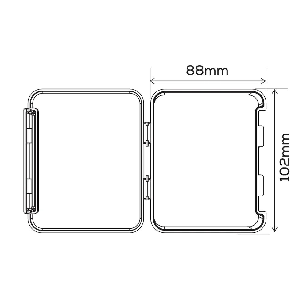 Коробка для аксесуарів GC G.Carp Mini Box 1 section