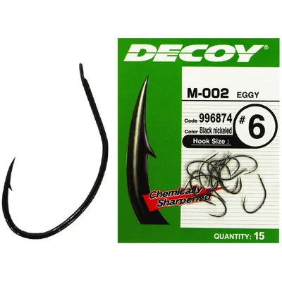 Гачок Decoy M-002 Eggy #8 (15 шт/уп)