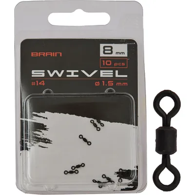 Вертлюжок Brain Swivel #14, 8mm, diam 1.5mm (10 шт/уп) SGCA-8008-14