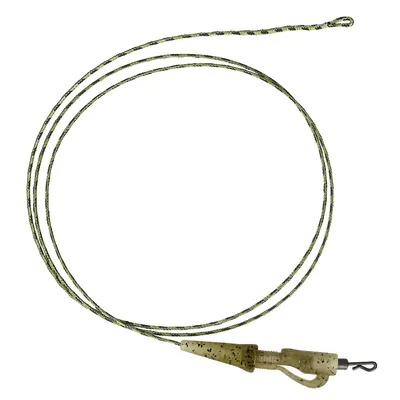 Оснащення коропове GC G.Carp Leadcore Safety Clip Leader 75см 50lb (3шт) Caмo Green