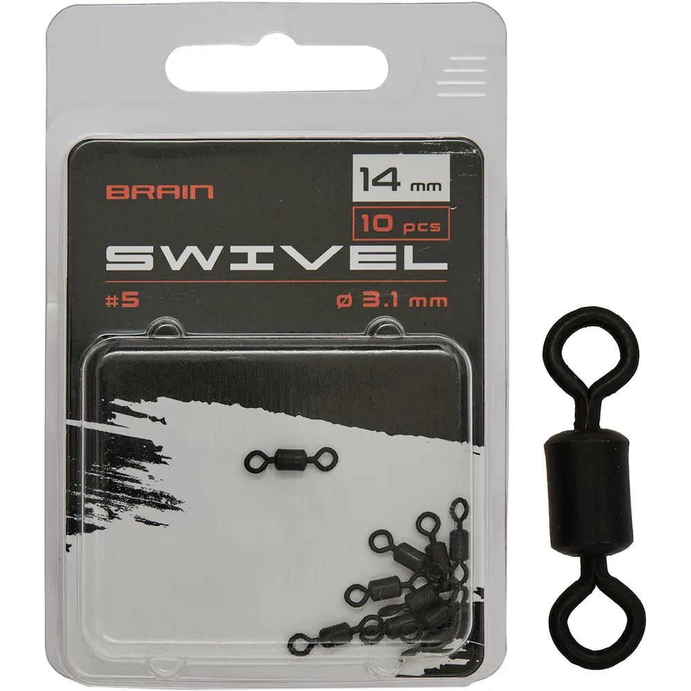 Вертлюжок Brain Swivel #5, 14mm, diam 3.1mm (10 шт/уп) SGCA-8008-5