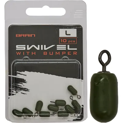 Вертлюжок Brain Swivel With Bumper L (10 шт/уп) SGXA-9292L