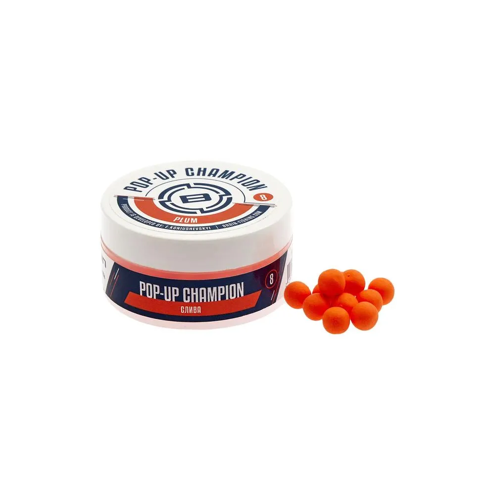 Бойли Brain Champion Pop-Up Plum (слива) 08mm 34g