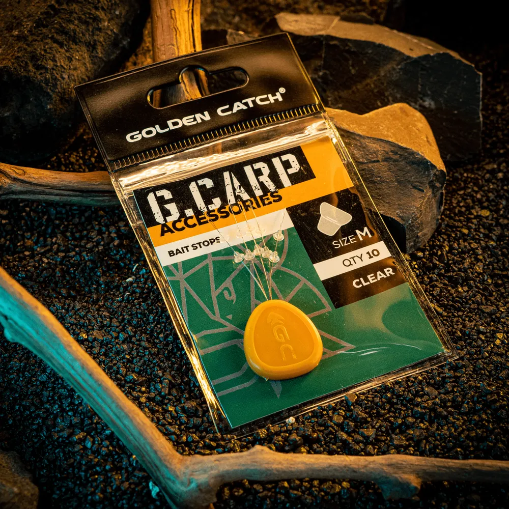 Стопор GC G.Carp Bait Stops М (10шт) Clear