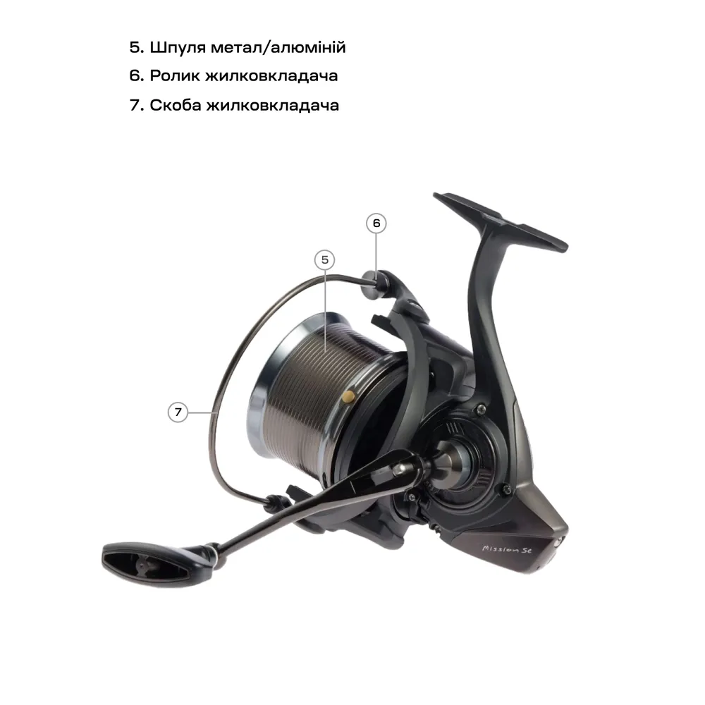 Котушка Brain Mission SE Reel 9000 12+1 BB 4.1:1