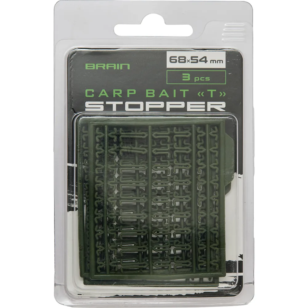 Стопори для бойлів Brain Carp Bait T Stopper 6.8*5.4cm (3 шт/уп) SGXA-9015