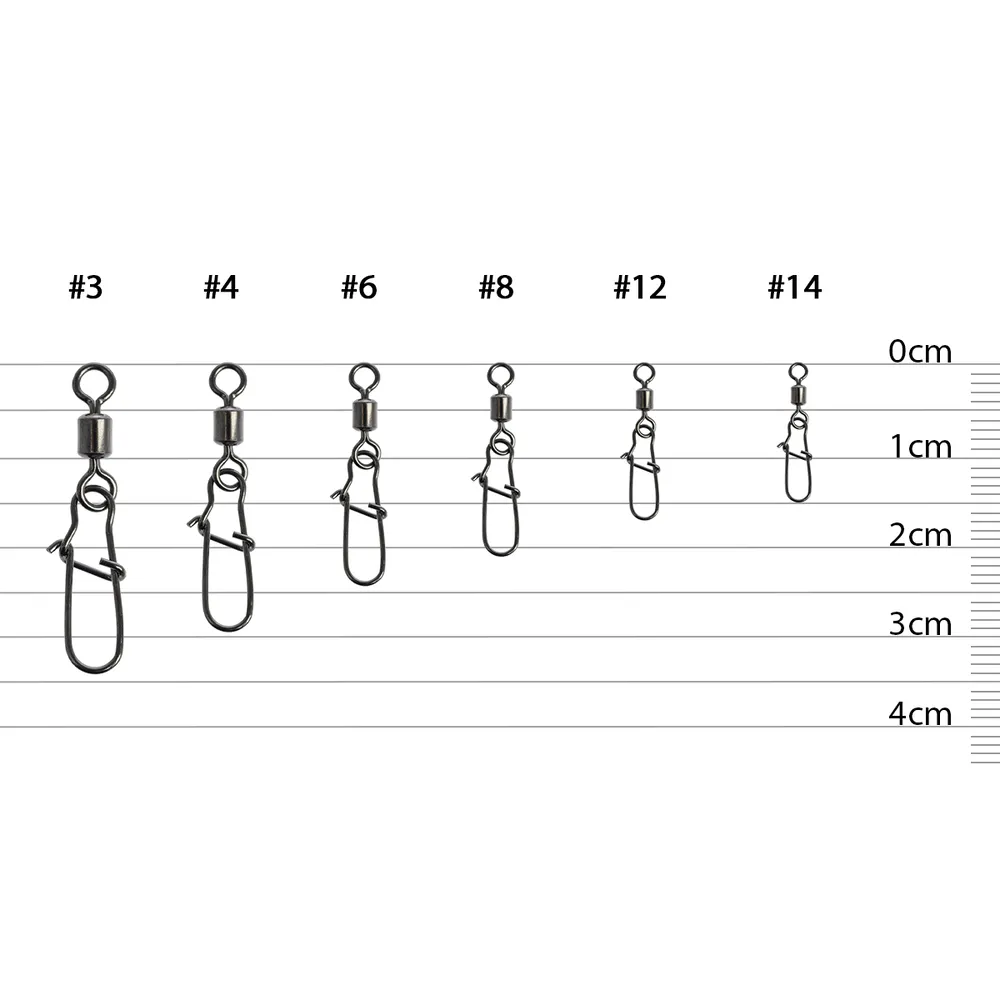 Вертлюжок з застібкою Select Basic Swivel Snap #12 (10 шт/уп)