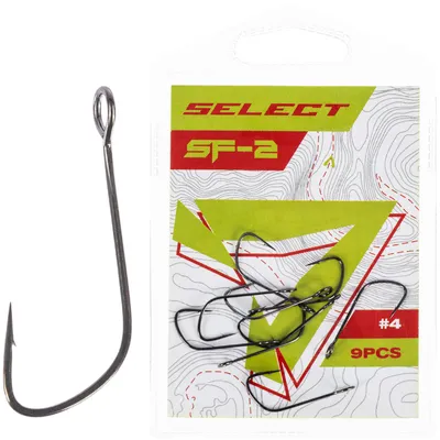 Гачок Select SF-2 Sport Finesse #4 (9 шт/уп)